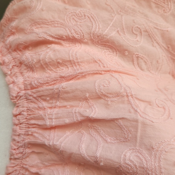 Terzo Millennio Peach Lace Blouse - S - Picture 10 of 10